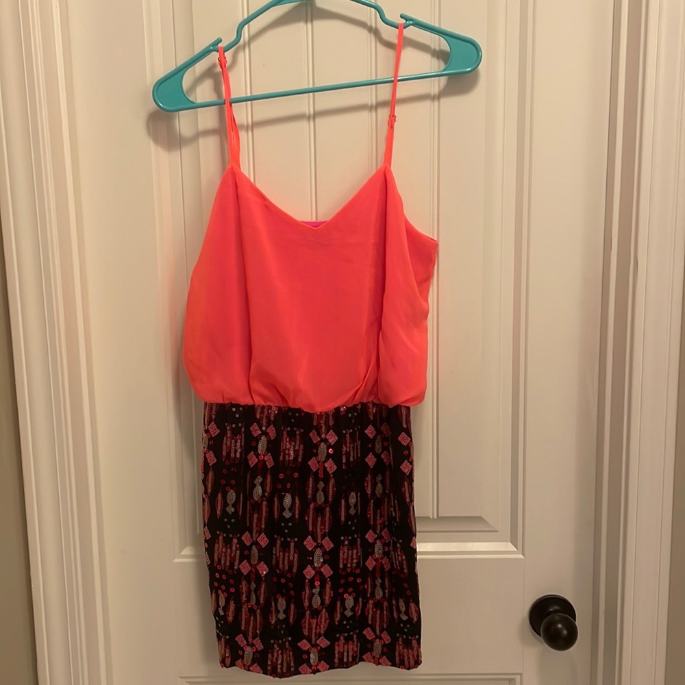 Ladies fluorescent dress size medium